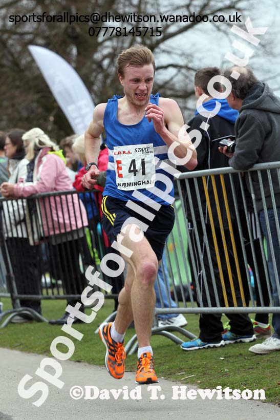 Nick Swinburn (Morpeth) 5th leg of the National 12 Stage Relay, National 12 and 6 Stage Relays, Sutton Park, Birmingham. Photo: David T. Hewitson/Sports for All Pics